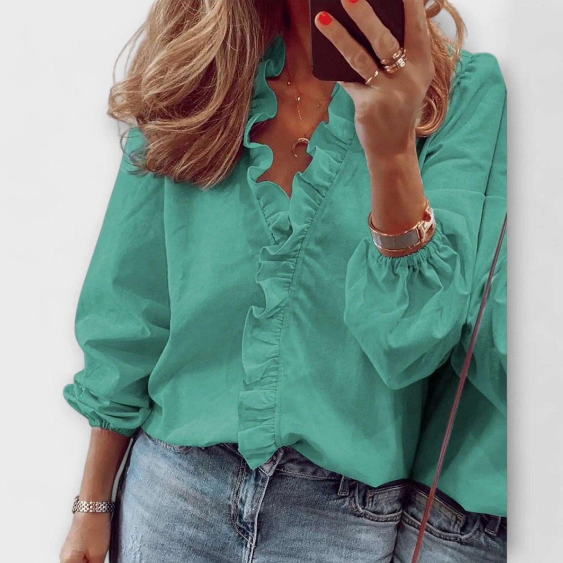 Sarah – Elegant Blouse with a Special Character