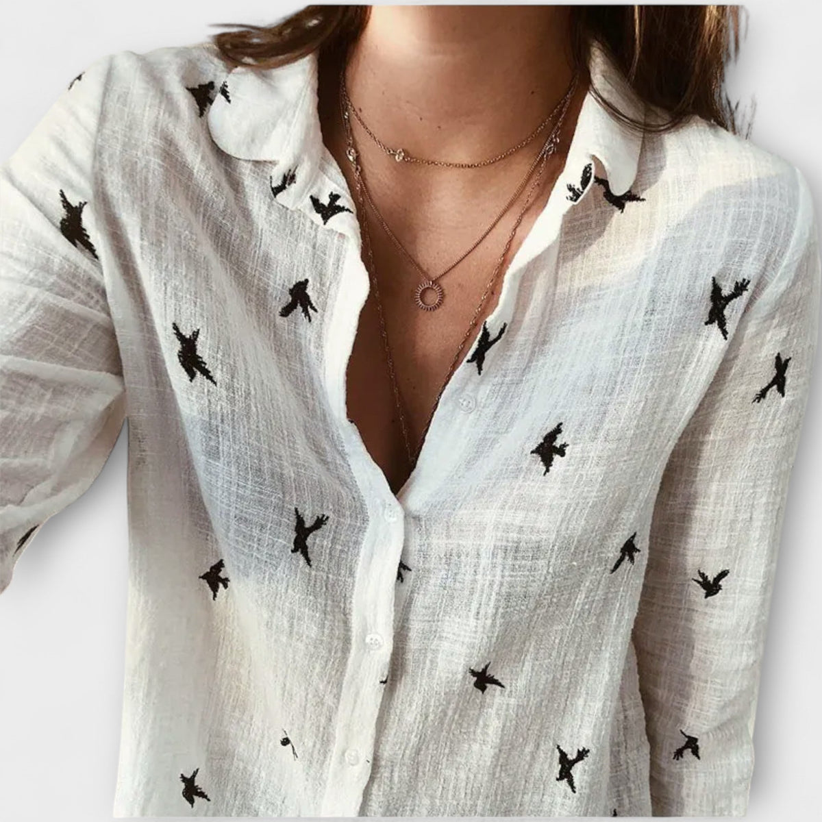 Nadia - Elegant Women's Blouse