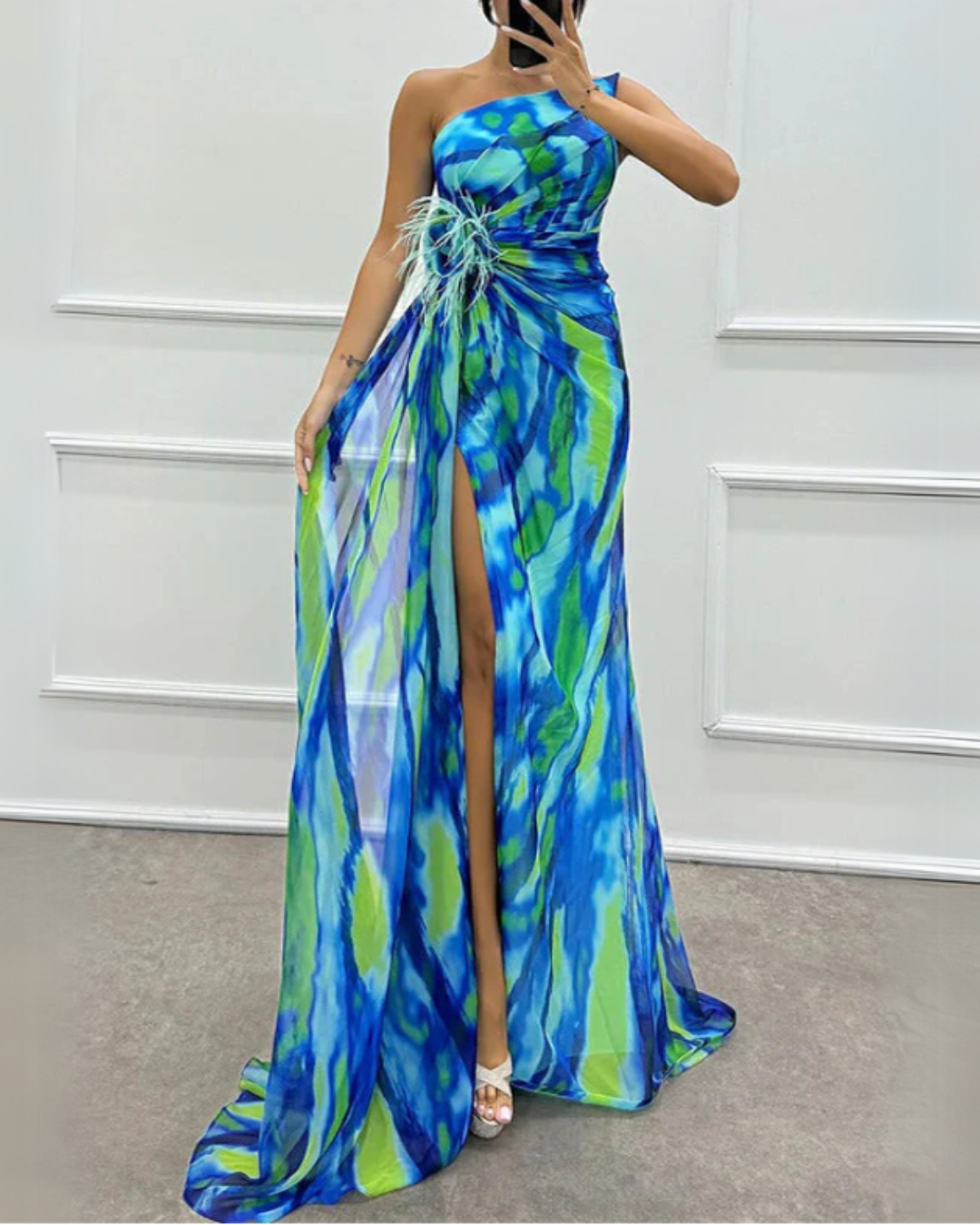 Stella & Grace™ | Vibrant Draped Dress