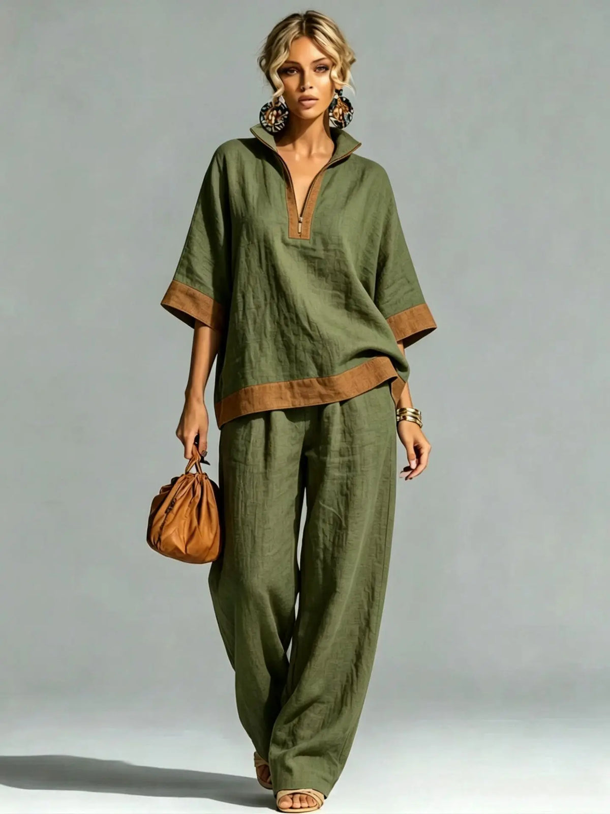 Women's Vintage Look Co-ord Set