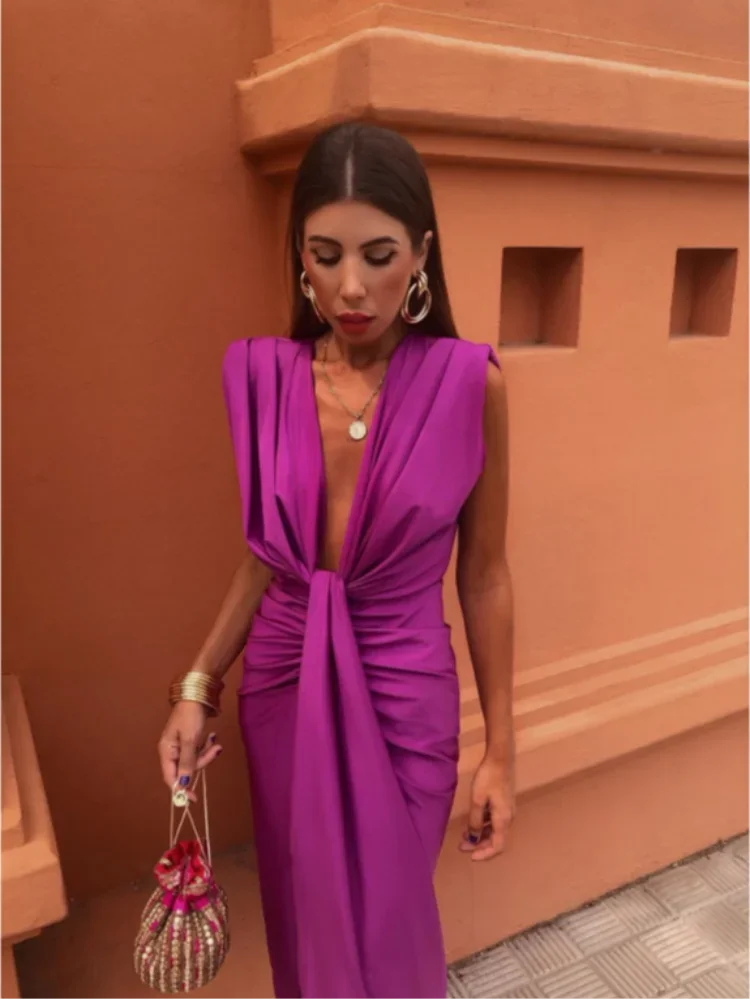 Stella & Grace™ | Elegant Pleated Dress
