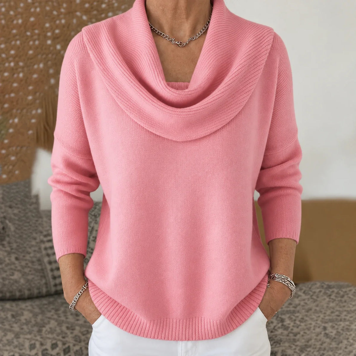 Vionne | Draped Neck Jumper