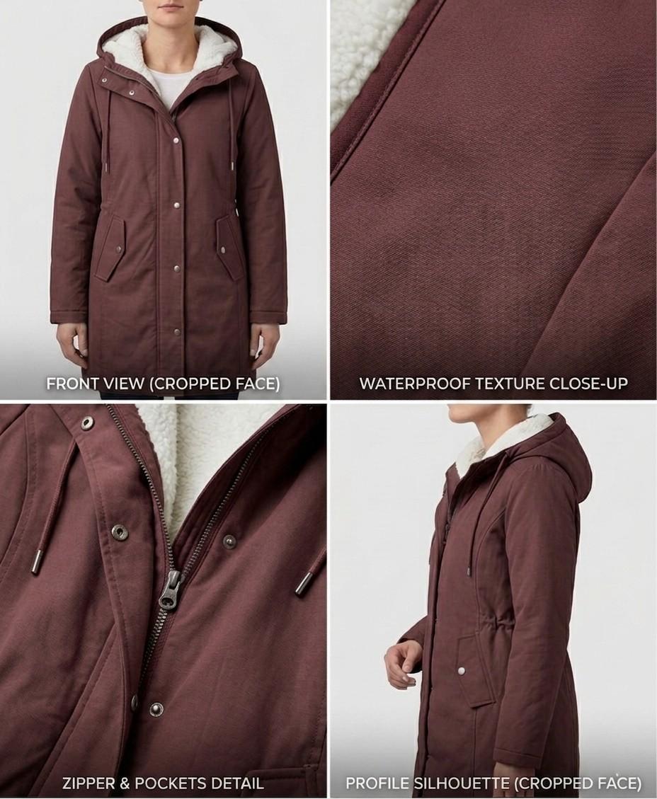 Beatrice™ | Cosy Hooded Weatherproof Coat