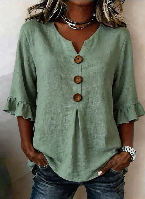 Sofia Solid Blouse
