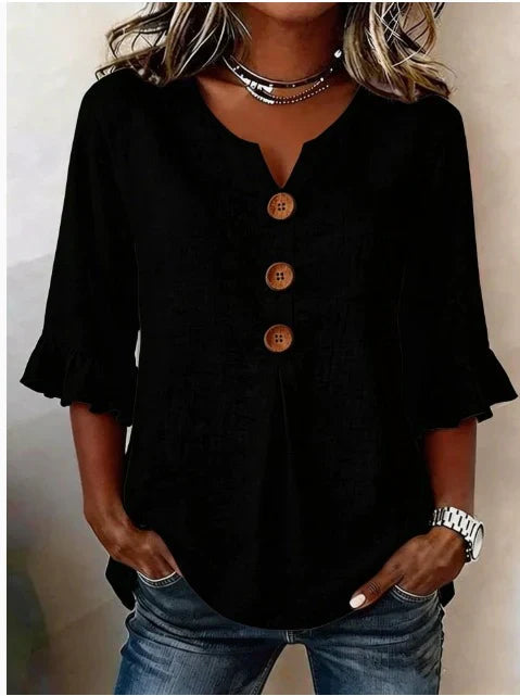 Sofia Solid Blouse