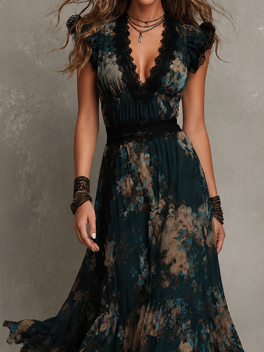 Amelia | Maxi Floral Dress