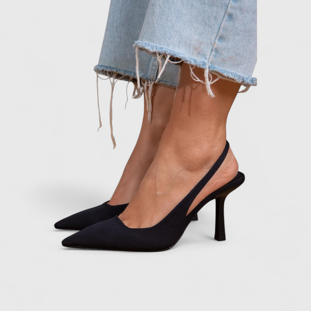 Feminine Orthopedic Real Leather Heels