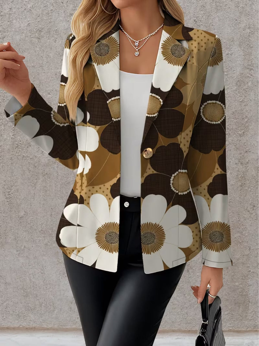 Clothilde | Daisy Print Blazer