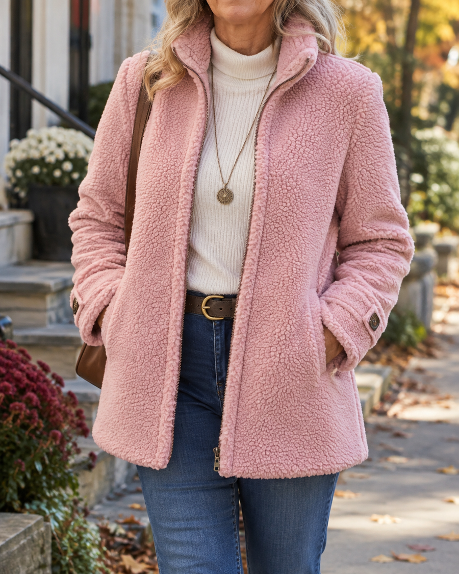 Rebecca | Cosy Stand Collar Jacket