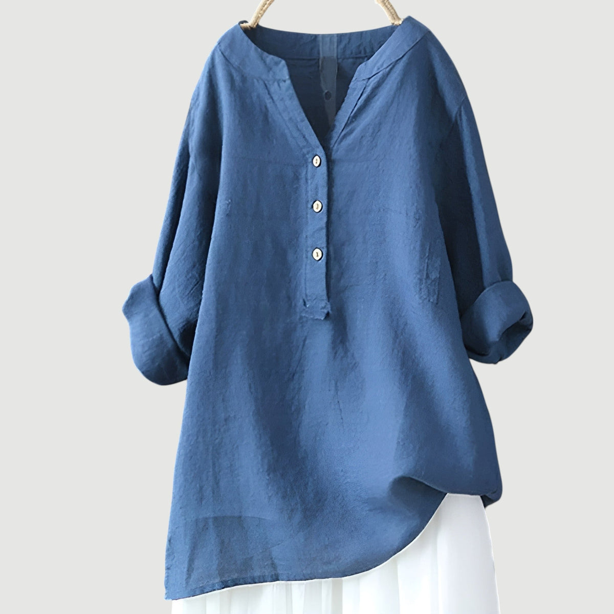 Clariel – Lightweight V-Neck Blouse