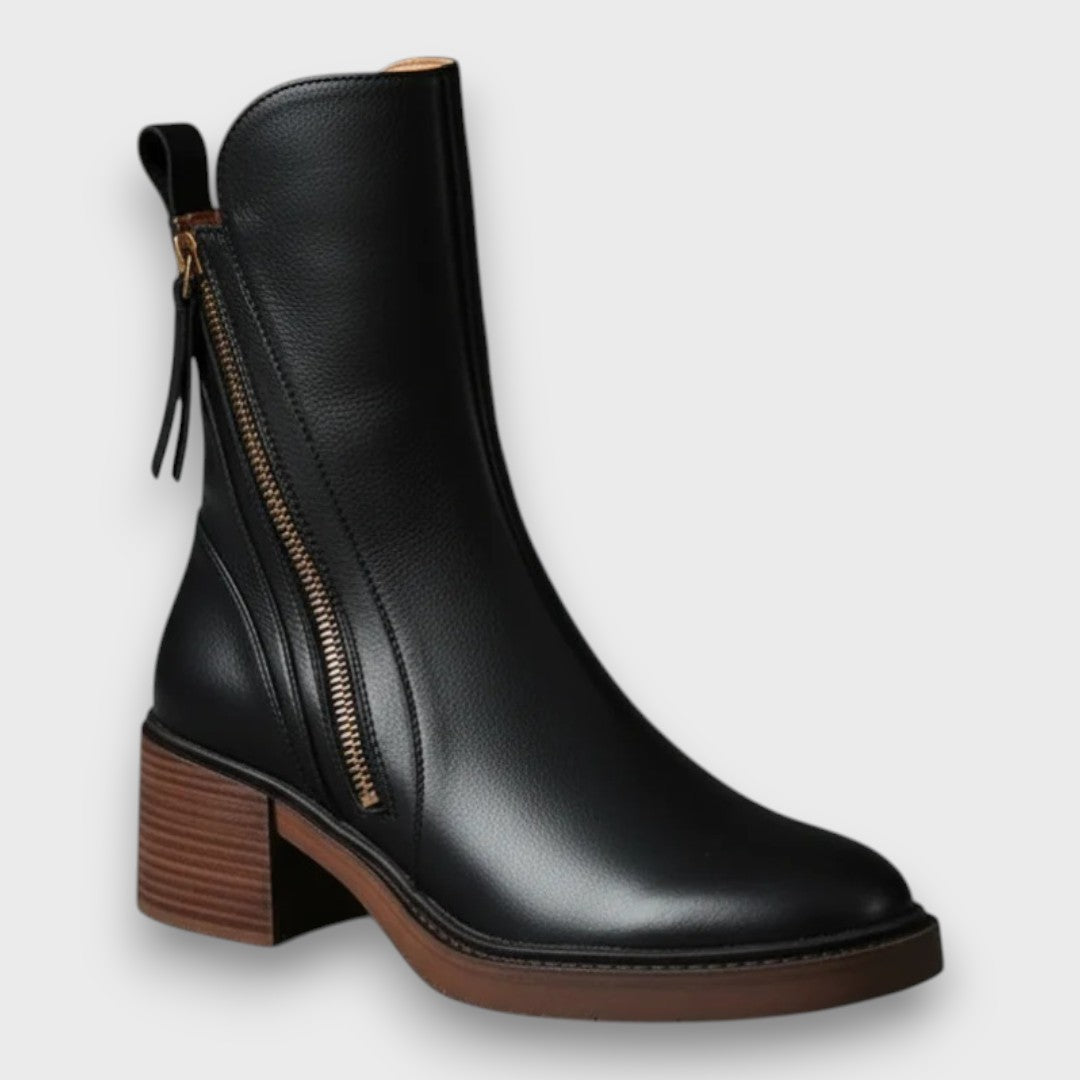 Aurelle – Classy zip ankle boots