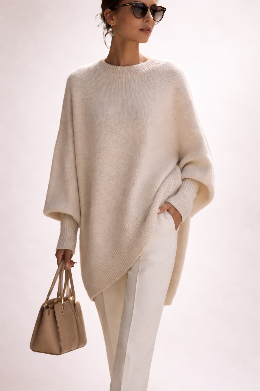 Livia | Oversize-Poncho-Jumper