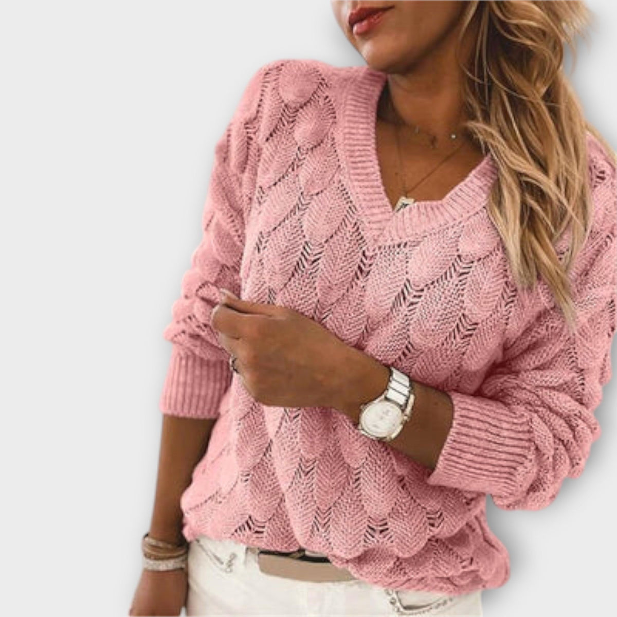 Luniel – Pullover with V-neck