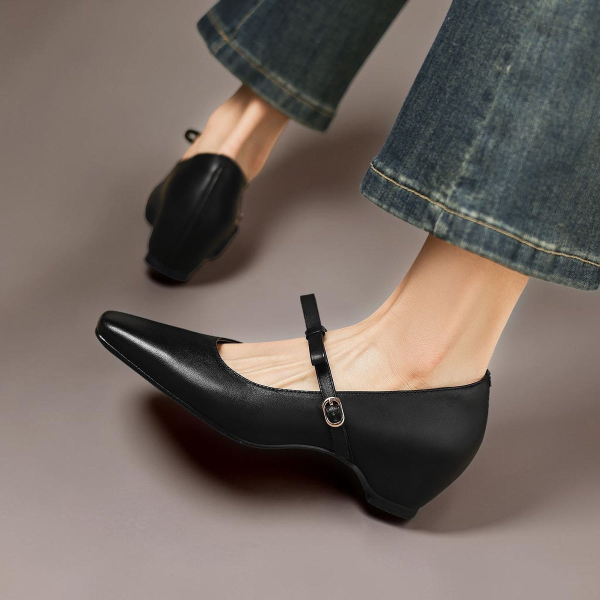 Norah | Bow-Strap Mary Jane Pump