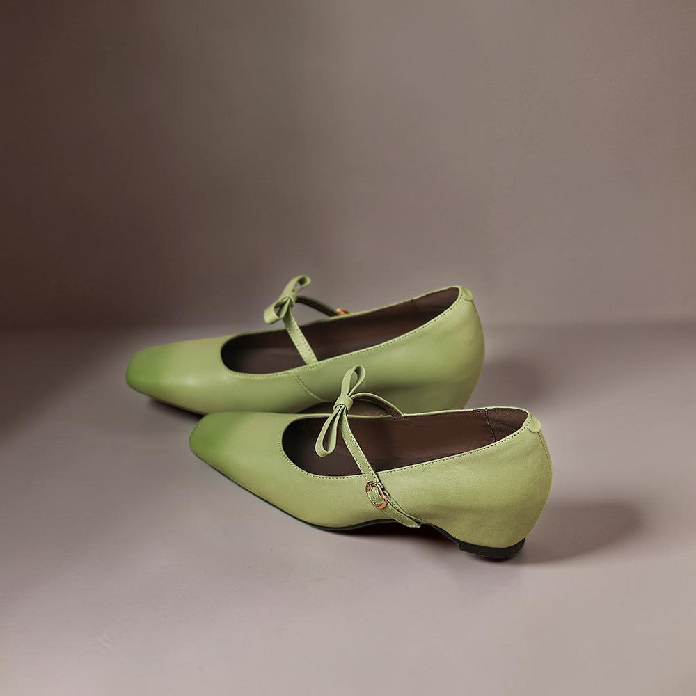 Norah | Bow-Strap Mary Jane Pump