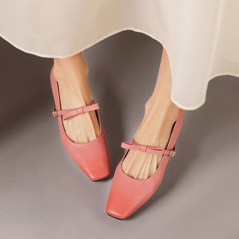 Norah | Bow-Strap Mary Jane Pump