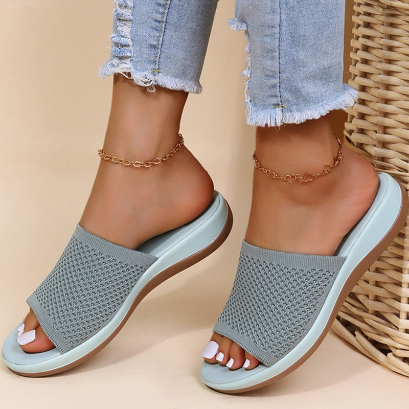 Elara |  Knit Orthopedic Sandals