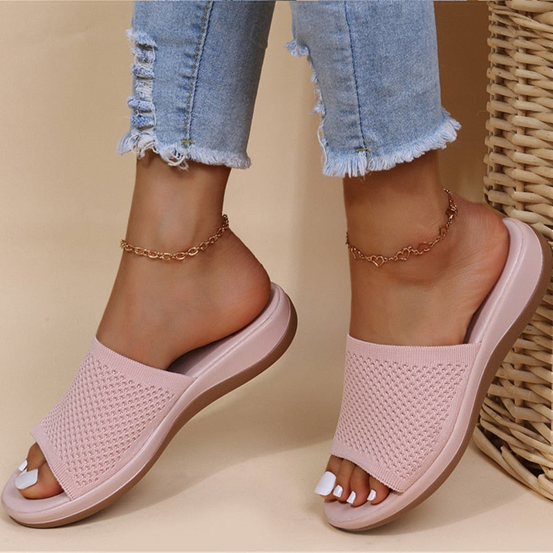 Elara |  Knit Orthopedic Sandals